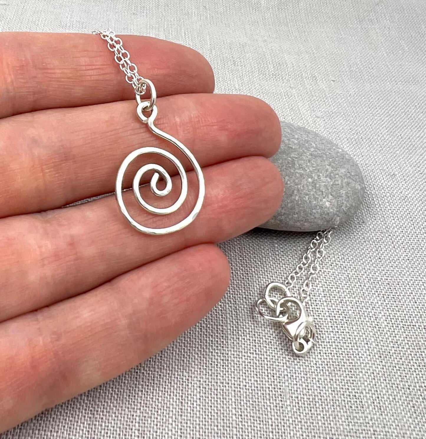 Spiral Necklace - One of a Kind - Kathryn Jane Jewellery