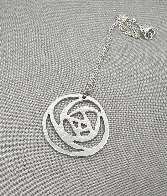 Rose Necklace - One of a Kind - Kathryn Jane Jewellery