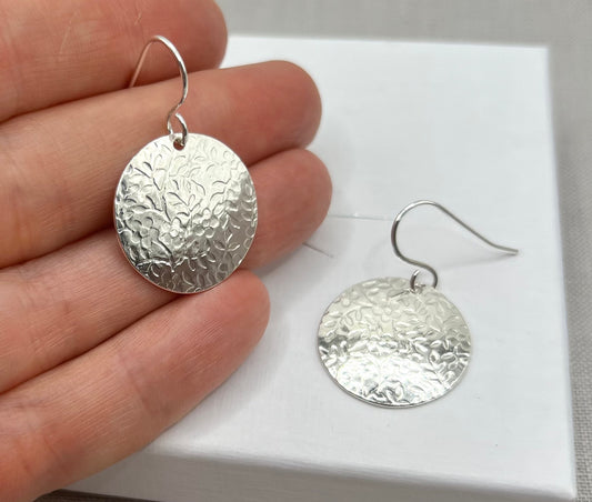 Flora Disc Earrings