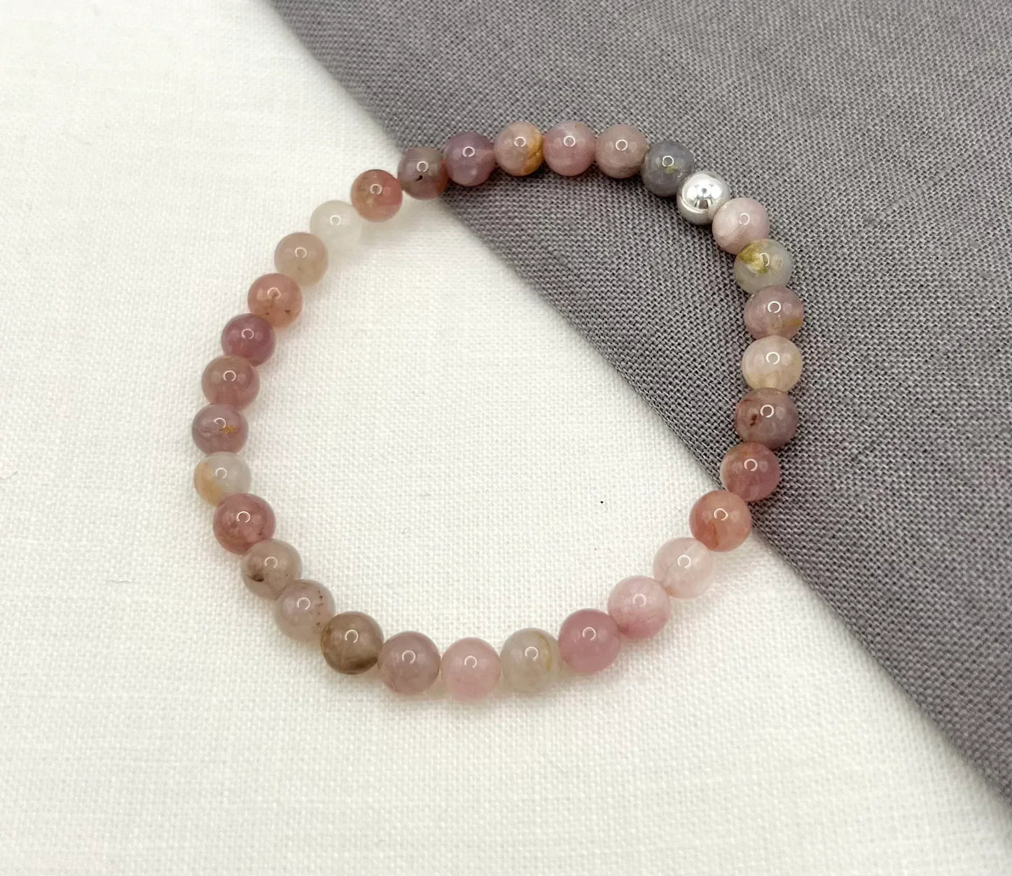 Mixed Rose Quartz Bracelet - Kathryn Jane Jewellery