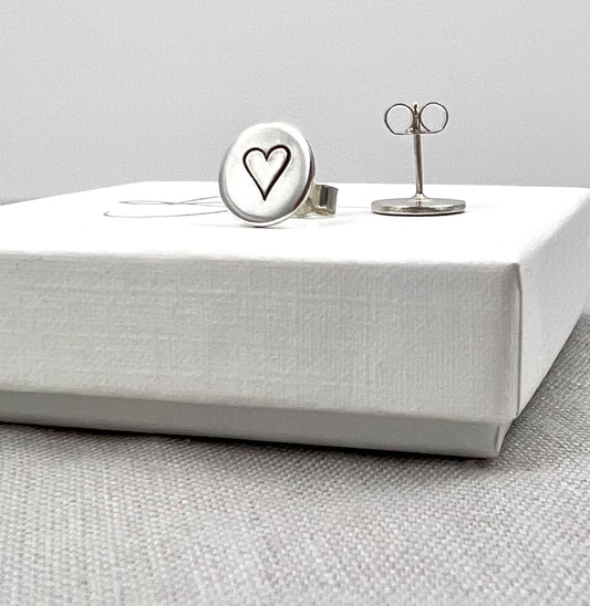 Heart Studs