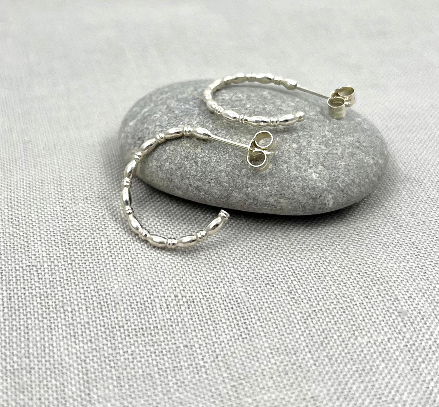Patterned Stud Hoops
