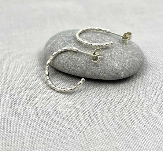 Patterned Stud Hoops