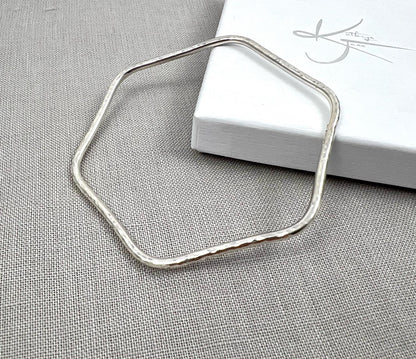 Classic Hexagonal Bangle