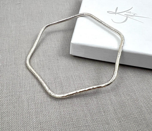 Classic Hexagonal Bangle