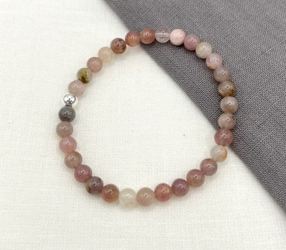 Mixed Rose Quartz Bracelet - Kathryn Jane Jewellery