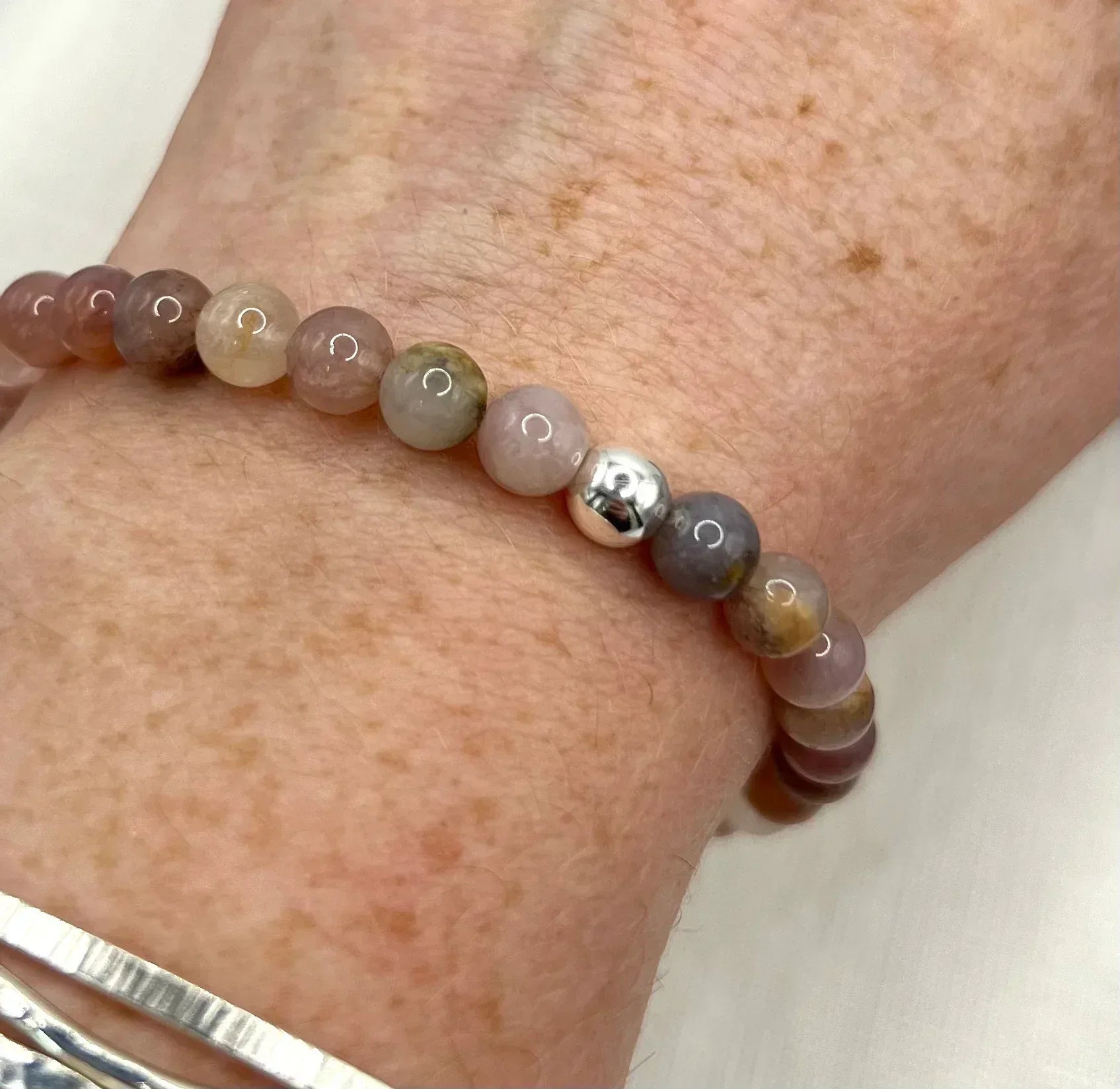 Mixed Rose Quartz Bracelet - Kathryn Jane Jewellery